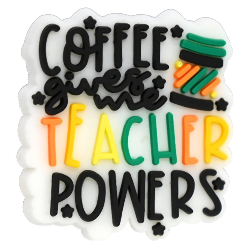 Wholesale   Random 100pcs/pack   Cartoon Student Stationery Decorative Beads